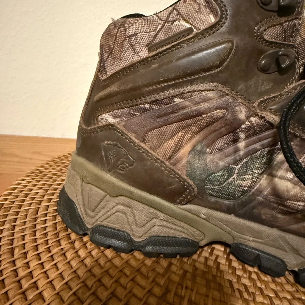 Wolverine‎ Brown and Black Camouflage Work Boots